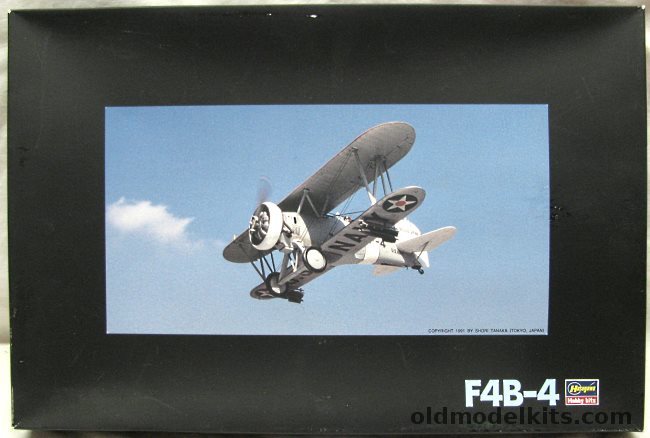 Hasegawa 1/32 Boeing F4B-4 - USS Saratoga 1932-1936 / USS Lexington 1934-1935, QP12 plastic model kit